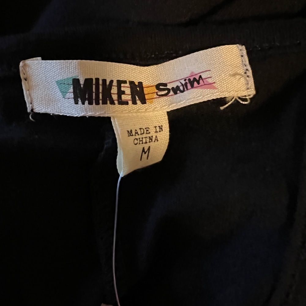 Miken Juniors Racerback Maxi Cover Up Dress Black Medium NWT - Picture 7 of 10